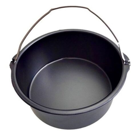 Générique Moule À Gâteau - Plat De Cuisson Metal pour Air Fryer - Moule Gateau Air Fryer AntiadhéSif avec Poignée Facile À Démouler Compatible Lave-vaisselle pour La Cuisson De Gâteaux Et De Biscuits