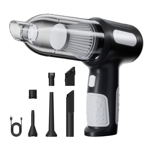 Aspirateur De Voiture Machine De Nettoyage Automobile - Aspirateur Portable pour Auto pour Propriétaires Conducteurs Berline SUV Camping-Car Canapé Lit Tapis Salon Chambre Bureau (1/5)