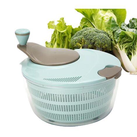 Essoreuse à Salade,Laveuse Et Essoreuse Déshydrateur Pour Salade Et Légumes - Panier Filtre à Légumes  Pour La Cuisine L'Appartement Le Dortoir Le Restaurant La Maison Et La Salle À