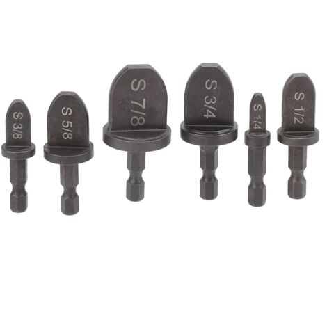 Extenseur de Tube, 6 Pièces Extenseur de Tube de Poignée Extenseur de Tube en Cuivre Extenseurs de Tube à Tige Hexagonale pour Tuyaux en Cuivre et Autres Tuyaux en Métal Souple