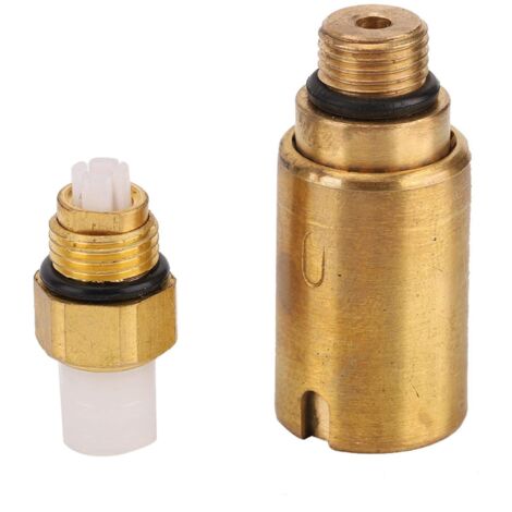 Soupape de Pression, 2 Pièces Amortisseurs Entretoises Amortisseur Suspension Pneumatique Soupape de Pression Résiduelle Adaptée pour 7L0616813 (1/5)