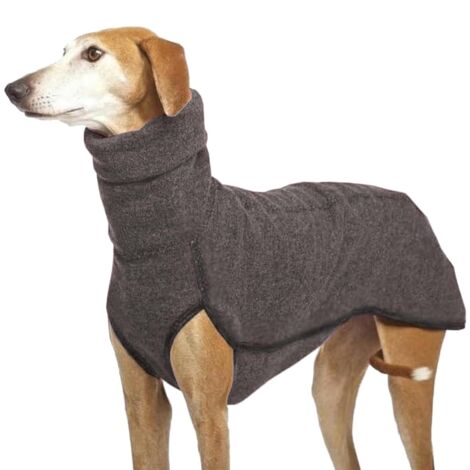 Manteaux À Col Roulé Pour Whippet, Pulls Chauds D'hiver Pour Lévrier, Gilet Polaire À Col Roulé, Sweat-shirt Pour Petits, Moyens Et Grands Chiens, Vêtements Pour Chiots, Pour Les Fêtes Et Le Quotidien (1/5)