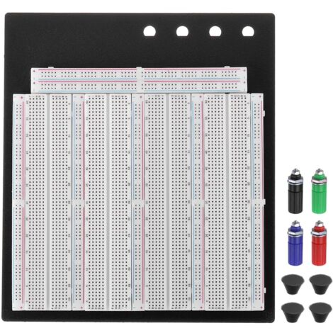 3220 Plaque D’Essai sans Soudure, Zy-208 3220 Points de Liaison Plaques D’Essai de Plaque D’Essai de Câblage de Circuit Imprimé, pour Les Tests de Circuits, Le Débogage Et La Formation (1/5)