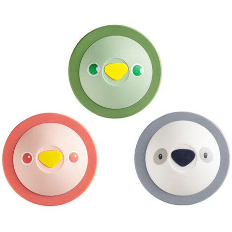 Bonde de sol anti-odeurs pour évier de cuisine - bouchon de vidange en silicone pour douche ( 3(ensemble de pièces) (1/5)