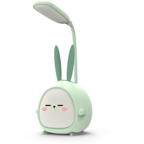 dirigéLampe de bureau, lampe de bureau sans fil, lampe de bureau pour enfantsUSBRecharge, Vert (1/5)