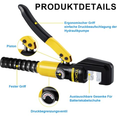 Messing-Crimp-Klemmensatz - Größen 2,8mm, 4,8mm, 6,3mm