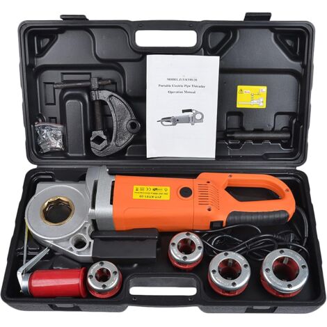 Elektrischer Rohrschneider, 2300-W-Rohrschneider, Hochleistungs-Elektro-Handantriebsset, tragbarer Rohrschneider