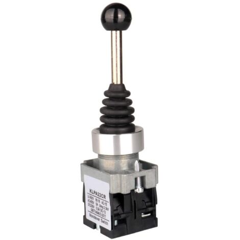 2NO 2-Positionen-Joystick-Sperrschalter, selbstverriegelnder Monolever-Joystick-Ersatzschalter für XD2PA22CR, Montagelochdurchmesser 22 mm