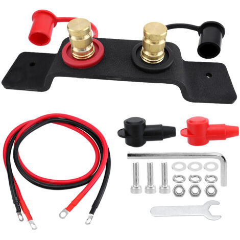 Batterij Jump Post Kit, Battery Terminal Relocation Kit 1, 2 M Kabel Opladen Jump Post Vervanging voor