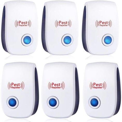 Pack Ultrasonic Rodent and Insect Repellent, Ultrasonic Mosquito Repellent, Ultrasonic Mouse and Rat Repellent, Indoor Electronic Insect Repellent Against Mice, Mosquitoes, Cockroaches, Rats, Ants, Sp (1/5)