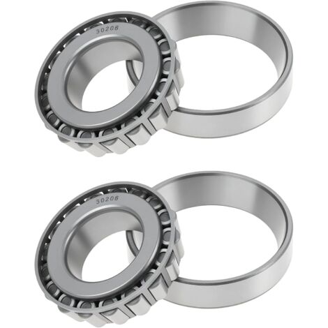 Lot de 2 Roulements à Rouleaux Coniques 30206 Adaptés à La Transmission de Puissance des Industrielles Automobiles (1/5)