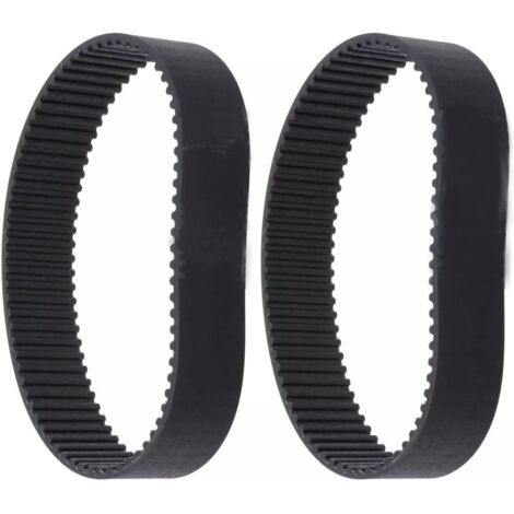 HTD 225-3M-17 75 Lot de 2 courroies haute résistance compatibles avec Bosch PBS75A-GBS75A-GBS75AE, Silvercrest, Parkside Pebs 900