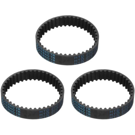3pcs Courroie de Distribution Caoutchouc HTD-5M, Courroies d'Entraînement Synchrone à Boucle Fermée 40 Dents pour Poulie Imprimantes 3D, 200x15x3.6mm (Longueur x Largeur x Hauteur) (1/5)
