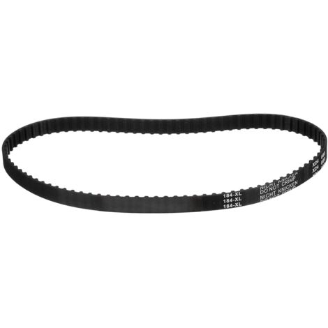 184XL 037 Courroie de distribution 92 dents en caoutchouc cranté noir, largeur 10mm, pas 5.08mm, Courroie de distribution pour imprimante 3D (1/5)