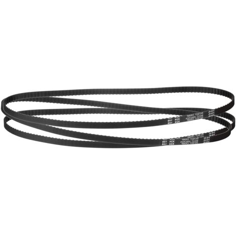 3Pcs 310XL 037 Courroie de synchronisation 155 dents Courroie dentée noire en caoutchouc cranté, largeur 10mm, pas 5.08mm, Courroie de synchronisation pour imprimante 3D (1/5)