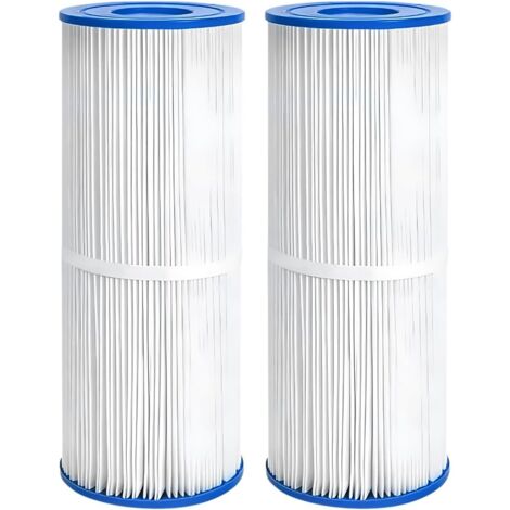Filtres de Spa de Remplacement compatibles avec Pleatco PRB25-IN,pour unicel C - 4326,pour Filbur FC-2375,pour Pentair R173434,pour Dynamic RDC-25,pour Waterway 817-5000,2 Filtre.