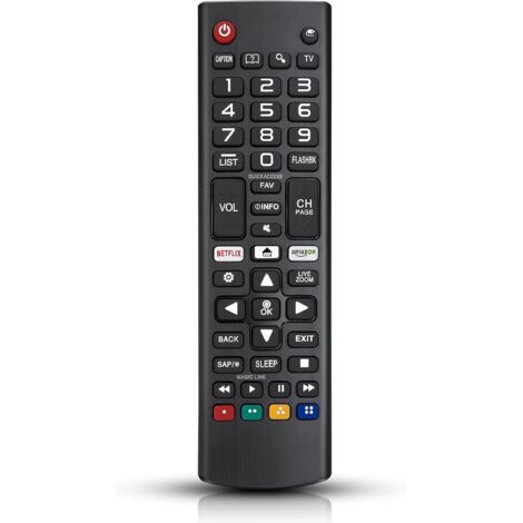 2 pièces Télécommande LG Smart TV, Remplacement Telecommande pour Telecommande Universelle Smart TV, ne Nécessite Aucune Programmation, Compatible avec Tous Les Téléviseurs LG LED LCD 4K Ultra HD (1/5)