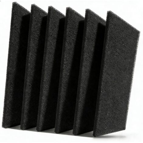 6 Pièces Filtre Seche Linge, De Rechange, Mousse Haute Qualité 225x107x8 Mm, Compatible Sèche-Linge à Condensation Et Pompe à Chaleur, Facile à Nettoyer Et à Installer Pour Un Séchage Optimal (1/5)