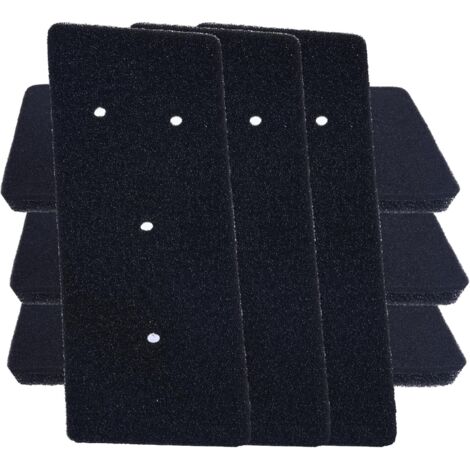 6 Pièces Filtre Seche Linge Compatible avec Whirlpool HX 481010716911 481010354757 Bauknecht Privileg Maytag Sèche Éponge Filtre Séchage Base Pompe Chaleur et Séchoir à Condensation 230 X 115 X 14 mm (1/5)