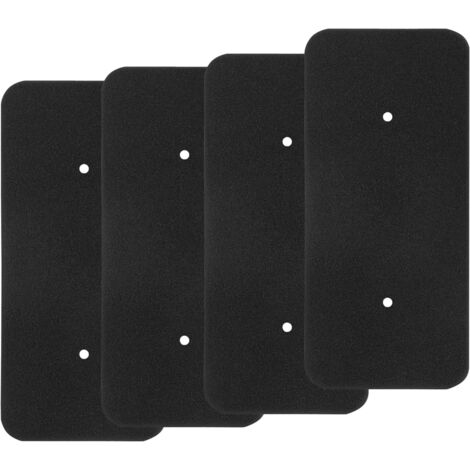 4 Pièces Filtres pour Sèche-linge Hoover Candy 40006731, JISNIHU Filtre à Éponge Dryer pour Condenseur Résistant Aux Acides Aux Alcalis pour Sèche-linge à Pompe Chaleur Condensation(275 x 125 x 10mm) (1/5)