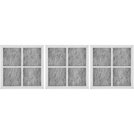 Lot de 3 filtres à air de rechange pour réfrigérateur congélateur LG LT120F Elite 469918 (1/5)
