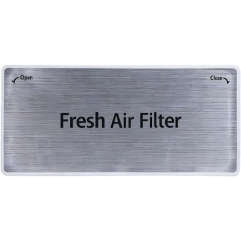 Couvercle de filtre à air ADQ75493301 pour réfrigérateurs LG y compris LRFXC2406S LRFXC2416D LRFDC2406D LRFDS3016S (bordure blanche)