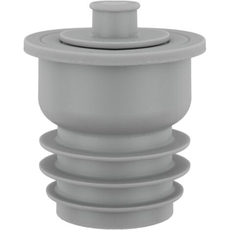 Bouchons de vidange - Joint de tuyau - Joint de vidange - Joint de tuyau de vidange - Joint de tuyau de vidange pour machine à laver - Joint de tuyau déodorant - Gris (1/5)