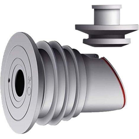 Joint d'étanchéité pour tuyau de vidange de machine à laver - Joint d'étanchéité anti-odeurs pour tuyau d'égout - Polyvalent et durable en silicone (1/5)