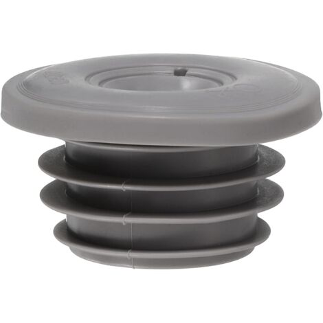 Joint d'Étanchéité pour Tuyau de Vidange, Bouchon d'Étanchéité en Silicone pour Machine à Laver, Bouchon de Vidange Anti-Odeur pour Tuyau d'Égout de 45-50 mm en PVC, Gris (1/5)