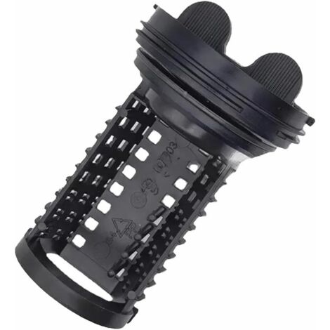 Filtre de pompe de vidange pour machine à laver, bouchon en plastique, valve de pompe de vidange compatible avec machines à laver à tambour LG (5230EN3003)