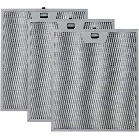 Filtre à graisse en aluminium pour hotte aspirante - 300 x 250 mm - Cinq couches - Filtre métallique pour hotte aspirante de cuisine (1/5)