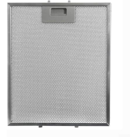Filtre à graisse de rechange pour hotte aspirante, filtre à graisse en maille métallique, filtre à graisse en maille d'aluminium 5 couches, 340 x 270 x 9 mm