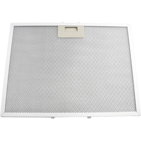 Filtre à graisse en métal argenté pour hotte de cuisine (1/5)