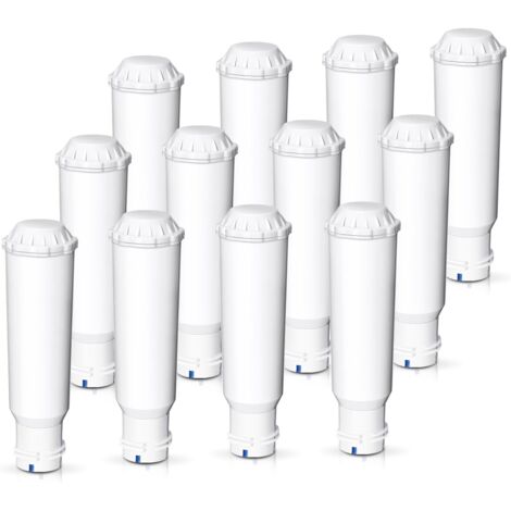 Lot de 6 filtres à eau de rechange pour machines à café Melitta, filtre à eau Krups F088, Nivona Café Romatica, compatible avec Krups EA829S, Jura, Melitta Pro Aqua Barista TS et plus encore (1/5)