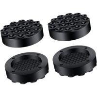 Amortisseurs De Vibrations Machine à Laver, Tapis Anti Vibration Machine a Laver, 4 Pièces, Tapis Machine à Laver Anti Vibration pour Machine
