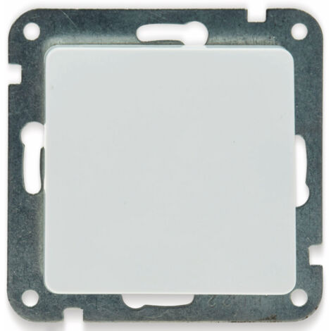 Interrupteur va-et-vient Delphi avec bornes de connexion, 10A/250V, sans cadre, blanc (1/2)