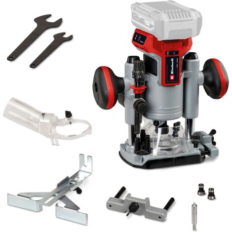 Einhell Professional Défonceuse sans fil TP-RO 18 Li BL-Solo PXC (18 V, Li-Ion, hauteur de course 35 mm, Brushless, avec butée parallèle) Livré sans batterie ni chargeur (1/5)