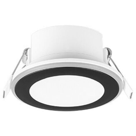 Spot encastrable LED TRIO Aura 652310132 noir, 5 W, 450 lm, 3000 K (1/5)
