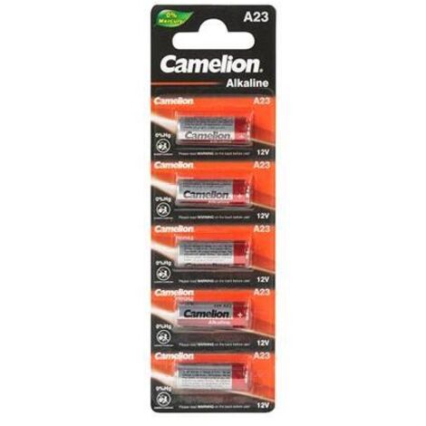 CAMELION Batterie 12V, Plus Alkaline, A23, 5 pièces (1/5)