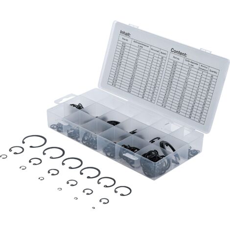 BGS TECHNIC 8049 ASSORTIMENT DE 300 CIRCLIPS INTERNES (1/3)