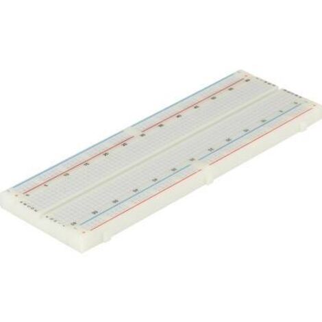 JOY-IT Breadboard / Platine d'essai pour montages expérimentaux, 5,5x 16,5 cm (1/2)
