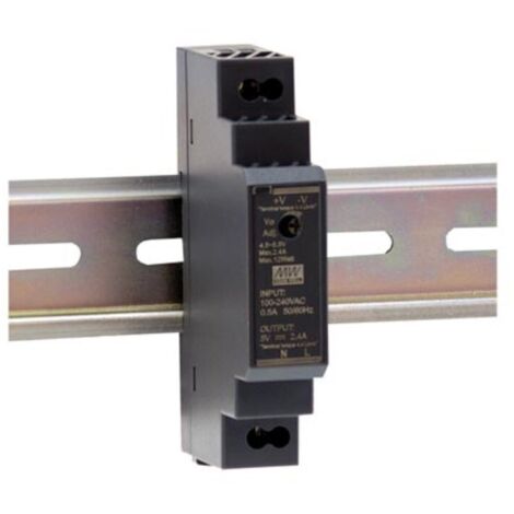 Alimentation industrielle sur rail din - sortie unique - 15 w - 24 v - 063 a (1/3)