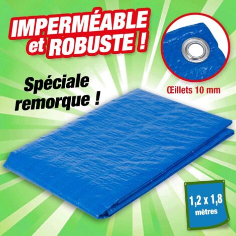 Bâche remorque pour voiture 1,2x1,8 mètre (1/3)