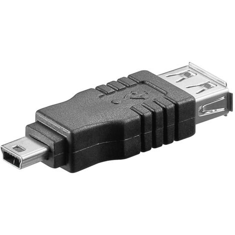 goobay Cable USB Anschl. AB St/St 3.0m noir (93597) (1/3)