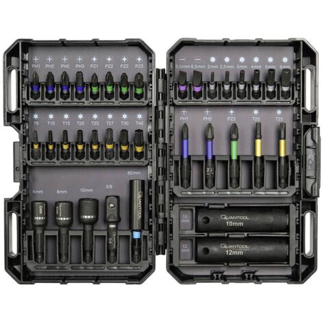 Jeu de bits QUANTOOL, 36 pièces (1/3)