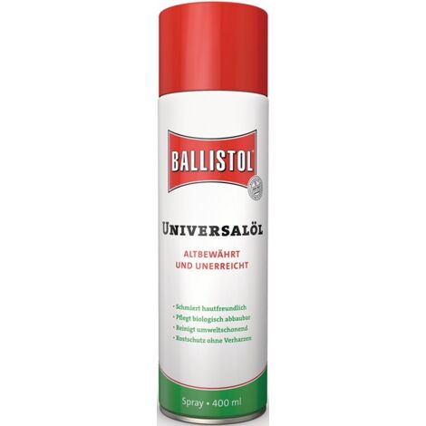Huile universelle Ballistol aérosol 400ml (Par 12)