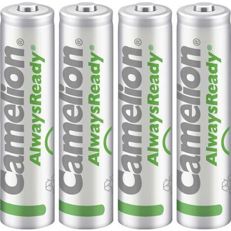 Camelion AlwaysReady Solar Pile rechargeable LR3 (AAA) NiMH 600 mAh 1.2 V 4 pc(s)