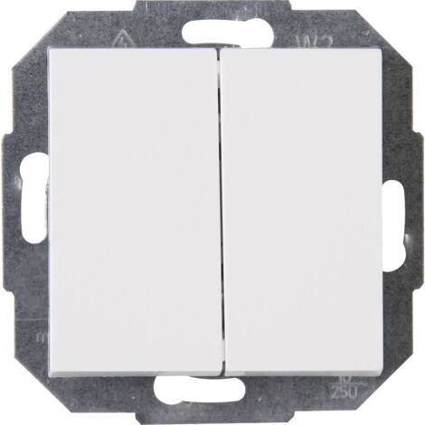 Kopp Insert Interrupteur pour gamme ATHENIS blanc pur (RAL 9010) 587529082 (1/2)