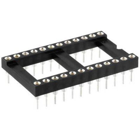 Support IC de précision ECON CONNECT, 24 broches, 15,24 mm (1/2)
