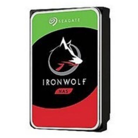 Disque dur HDD Ironwolf 1To ST1000VN008 – 3,5" pour NAS – 5400 tr/min – 256 Mo cache – Débit 6 Gbit/s – Seagate